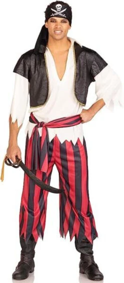 Jolly Roger Pirate Ship Crewmate Costume | Pirates | Mens Costumes
