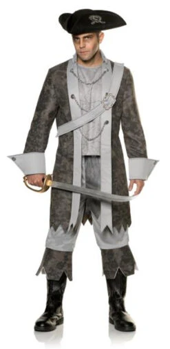 Phantom Ghost Pirate Plus Size Costume | Pirates | Mens Costumes