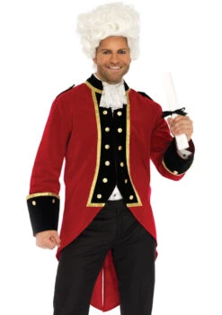 18th Century Velvet Regency Coat | Regency | Mens Costumes