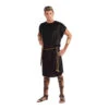 Roman And Greek Black Tunic | Old World | Mens Costumes