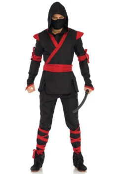 Red Ninja Assassin Costume | Ninja | Mens Costumes