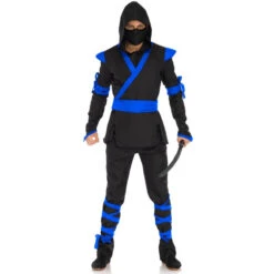 Blue Ninja Assassin Costume | Ninja | Mens Costumes