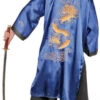 Blue Embroidered Samurai Warrior | Mens Costumes