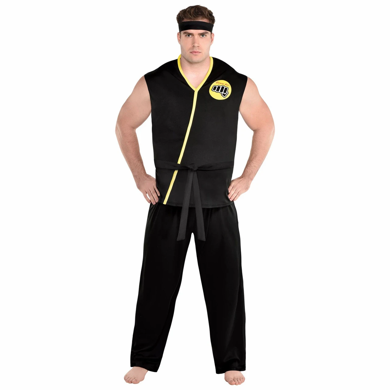 Cobra Kai Plus Size Costume | Karate Kid | Mens Costumes 1 Cobra Kai Plus Size Costume | Karate Kid | Mens Costumes