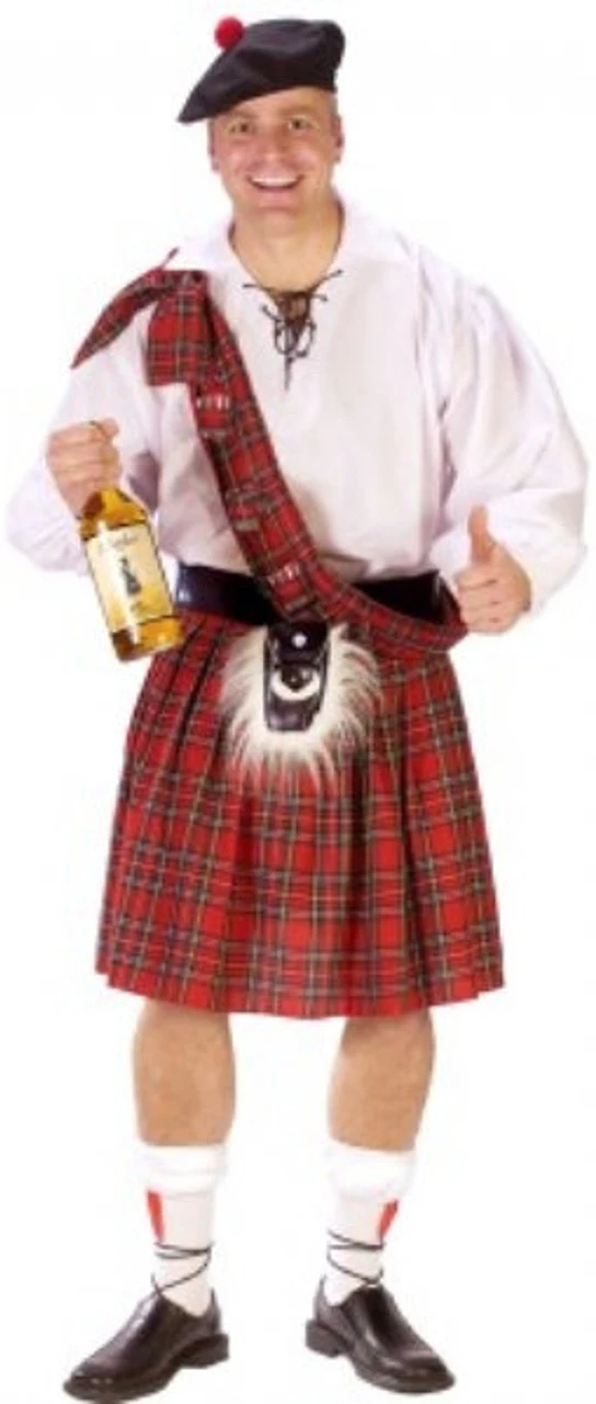 Big Shot Scot Plus Size Costume | Around The World | Mens Costumes 1 Big Shot Scot Plus Size Costume | Around The World | Mens Costumes