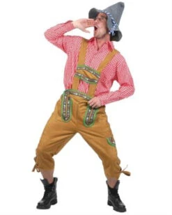 Alpine Yodeler Lederhosen Costume | Oktoberfest | Mens Costumes