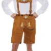 Light Brown Lederhosen Costume | Oktoberfest | Mens Costumes | Consignment