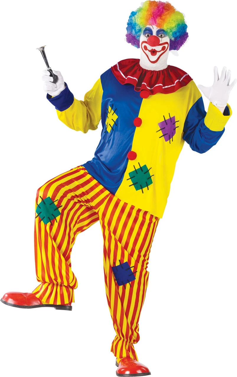 Big Top Clown Plus Size Costume | Circus | Mens Costumes 1 Big Top Clown Plus Size Costume | Circus | Mens Costumes