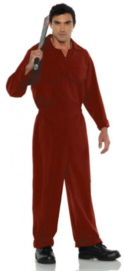 Red Boiler Suit Plus Size Costume | Horror | Mens Costumes