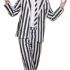 Beetlejuice Inspired Spooky Striped Plus Size Suit | Beetlejuice | Mens Costumes