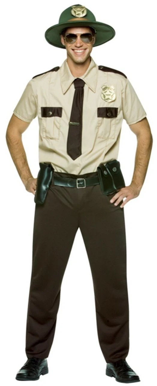 Super State Trooper Costume | Super Troopers | Mens Costumes 1 Super State Trooper Costume | Super Troopers | Mens Costumes