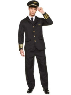 Airline Pilot Costume | Jobs | Mens Costumes