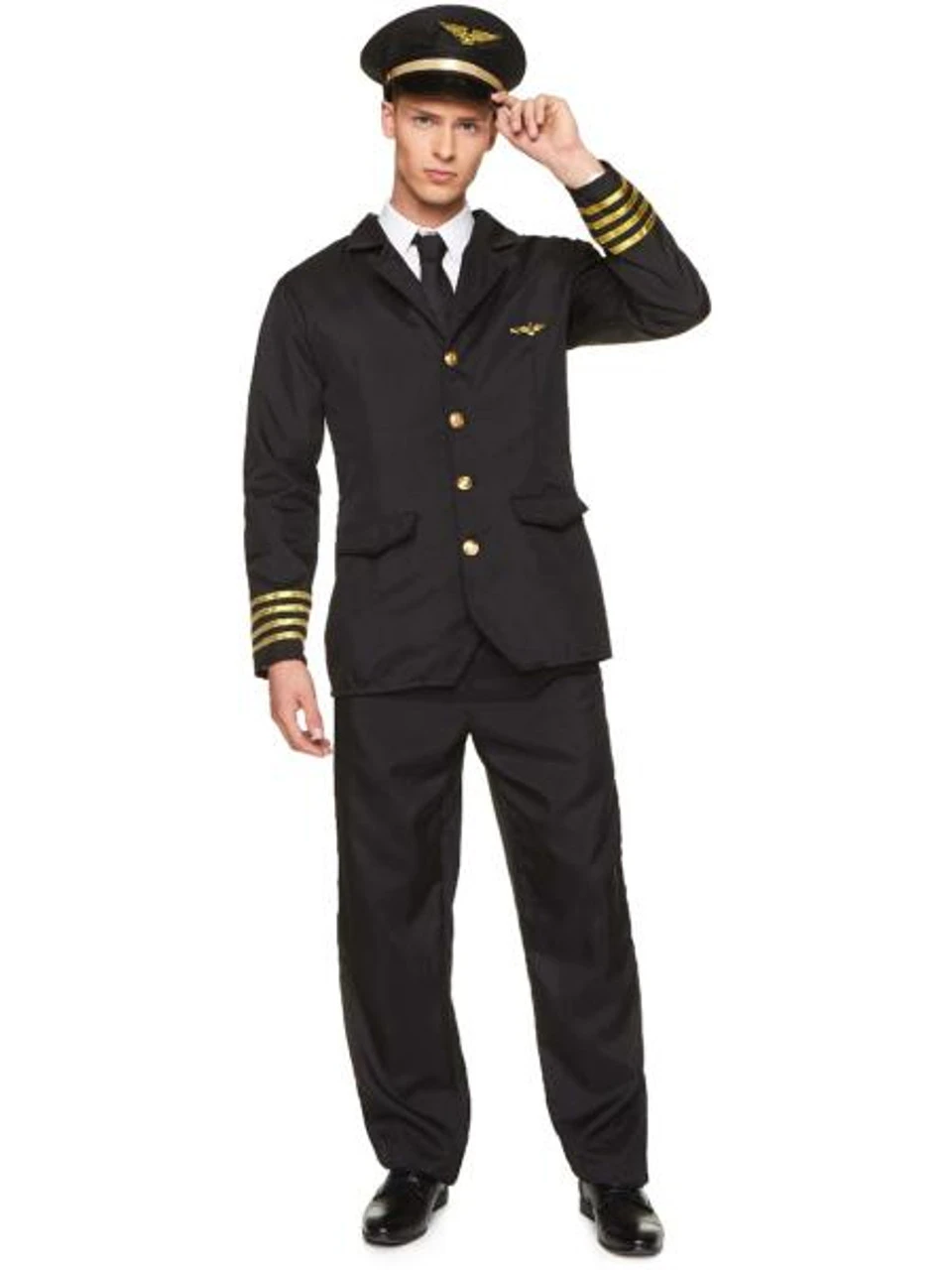 Airline Pilot Costume | Jobs | Mens Costumes 1 Airline Pilot Costume | Jobs | Mens Costumes