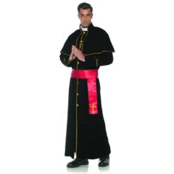 Father Religious Priest Robe Plus Size Costume | Religious | Mens Costumes