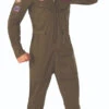 Top Gun Licensed Deluxe Flight Suit Costume | Top Gun | Mens Costumes
