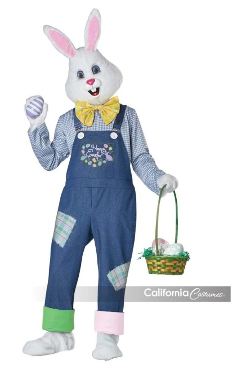 Happy Easter Bunny Mascot | Easter | Mens Costumes 1 Happy Easter Bunny Mascot | Easter | Mens Costumes
