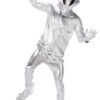 Chrome Outer Space Alien Costume | Science Fiction | Aliens | Mens Costumes