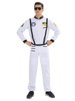 White Astronaut Jumpsuit | Jobs | Mens Costumes