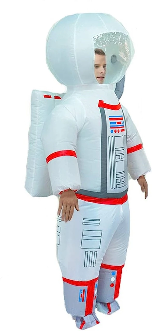 Astronaut Cartoon Inflatable Costume | Jobs | Mens Costumes 2 Astronaut Cartoon Inflatable Costume | Jobs | Mens Costumes - Image 2