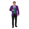 The Joker Inspired Purple Jacket And Green Vest Costume | DC | Mens Costumes