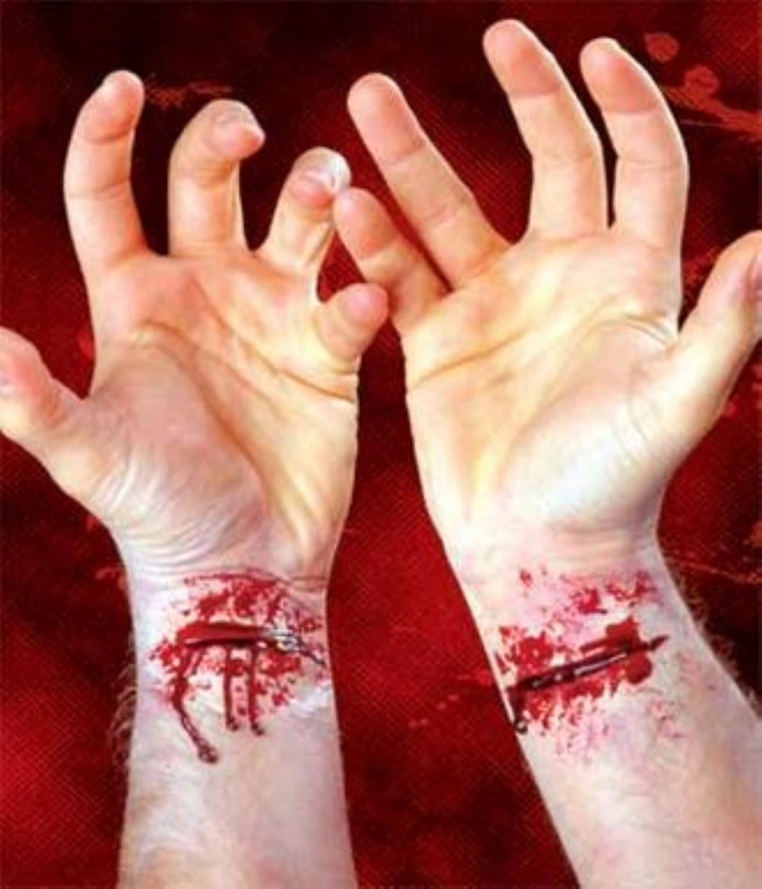 2 Piece Slash Set Latex Appliance | Woochie | Applications And Prosthetics 2 2 Piece Slash Set Latex Appliance | Woochie | Applications And Prosthetics - Image 2