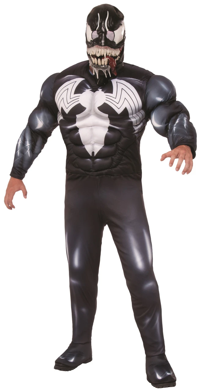 Venom Muscle Dlx Costume | Marvel | Mens Costumes 1 Venom Muscle Dlx Costume | Marvel | Mens Costumes