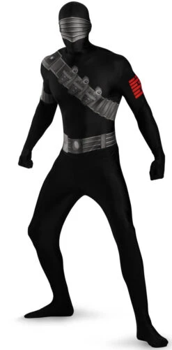 Snake Eyes 2nd Skin GI Joe Costume | GI Joe | Mens Costumes