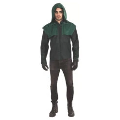 Green Arrow Dlx Costume | DC | Mens Costumes