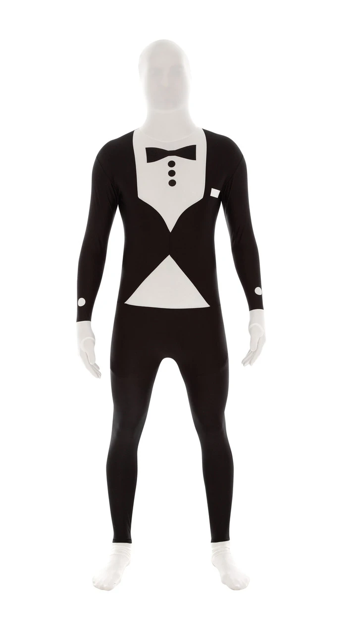 Tuxedo Morphsuit | Novelty | Mens Costumes 2 Tuxedo Morphsuit | Novelty | Mens Costumes - Image 2
