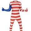 USA Flag Morphsuit | USA | Mens Costumes