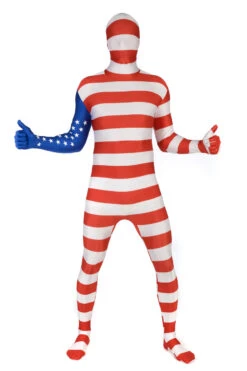 USA Flag Morphsuit | USA | Mens Costumes
