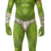 Green Orc Jaw Dropper Morphsuit | Mythical Creatures | Mens Costumes