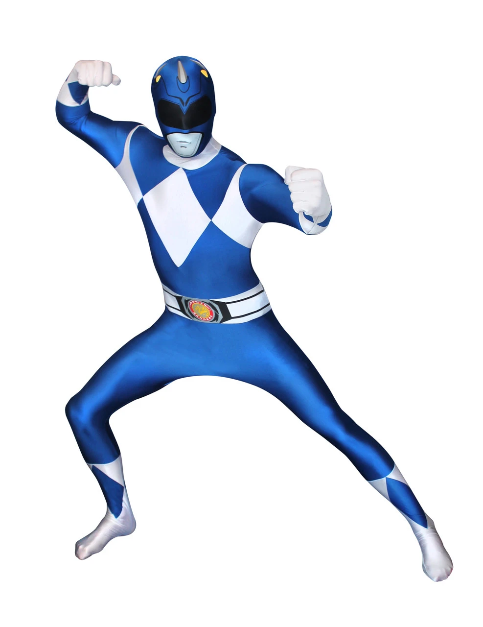 Power Rangers Blue Ranger Morphsuit | Power Rangers | Mens Costumes 1 Power Rangers Blue Ranger Morphsuit | Power Rangers | Mens Costumes