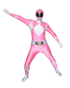 Power Rangers Pink Rangers Morphsuit | Power Rangers | Mens Costumes