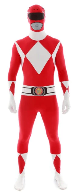 Power Rangers Red Ranger Morphsuit | Power Rangers | Mens Costumes