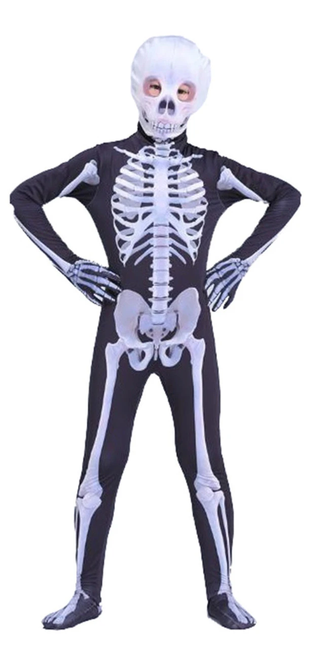 Skeleton Bodysuit | Halloween | Childrens Costumes 1 Skeleton Bodysuit | Halloween | Childrens Costumes