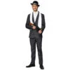 20s Gangster Pinstripe Suitmeister Suit | 1920s | Mens Costumes