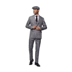 20s Gangster Grey Suitmeister Suit | 1920s | Mens Costumes