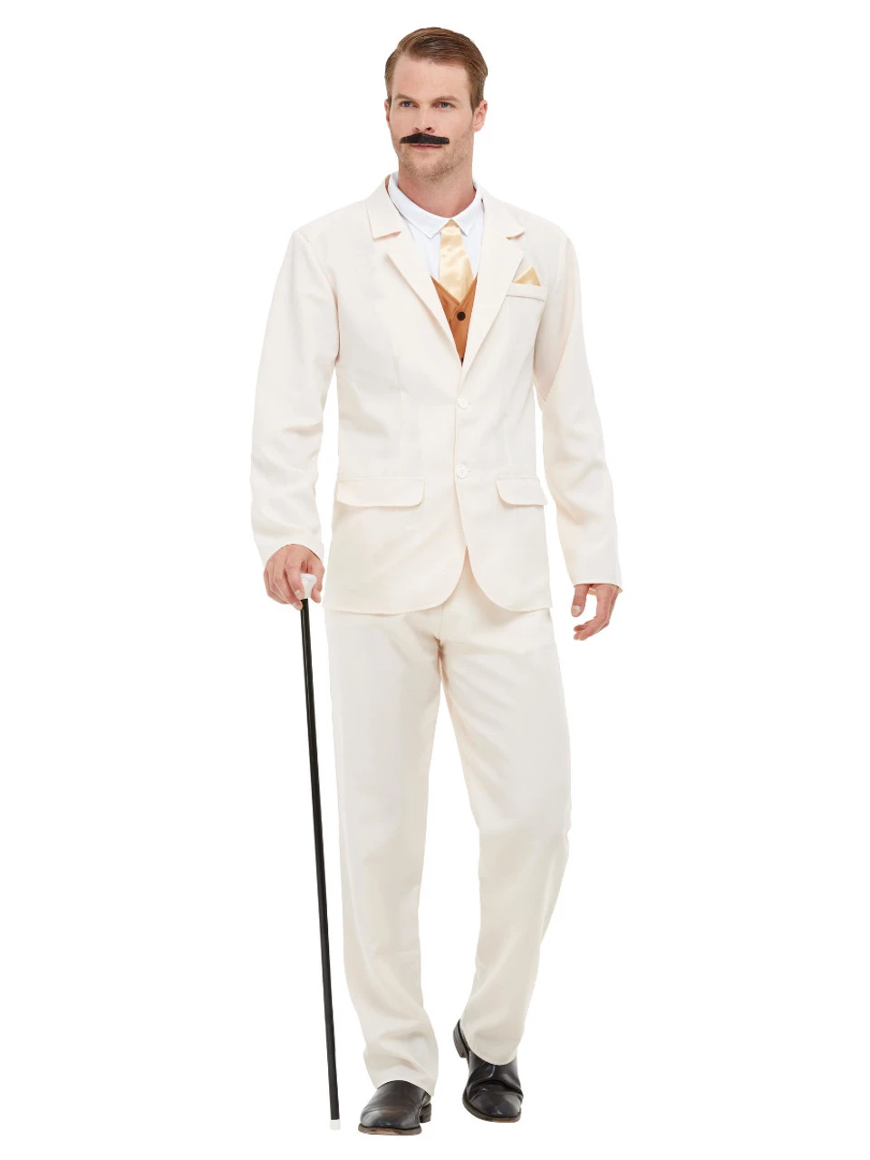 20s Roaring 20s Cream Gatsby Tux | 1920s | Mens Costumes 1 20s Roaring 20s Cream Gatsby Tux | 1920s | Mens Costumes
