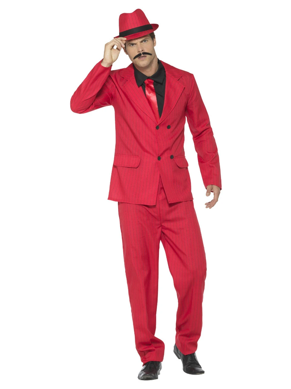 40s Red Gangster Zoot Suit | 1940s | Mens Costumes 1 40s Red Gangster Zoot Suit | 1940s | Mens Costumes