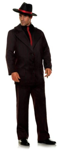 20s Malone Pinstripe Gangster Suit | 1920s | Mens Costumes