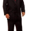 20s Malone Pinstripe Gangster Suit Plus Size Costume | 1920s | Mens Costumes