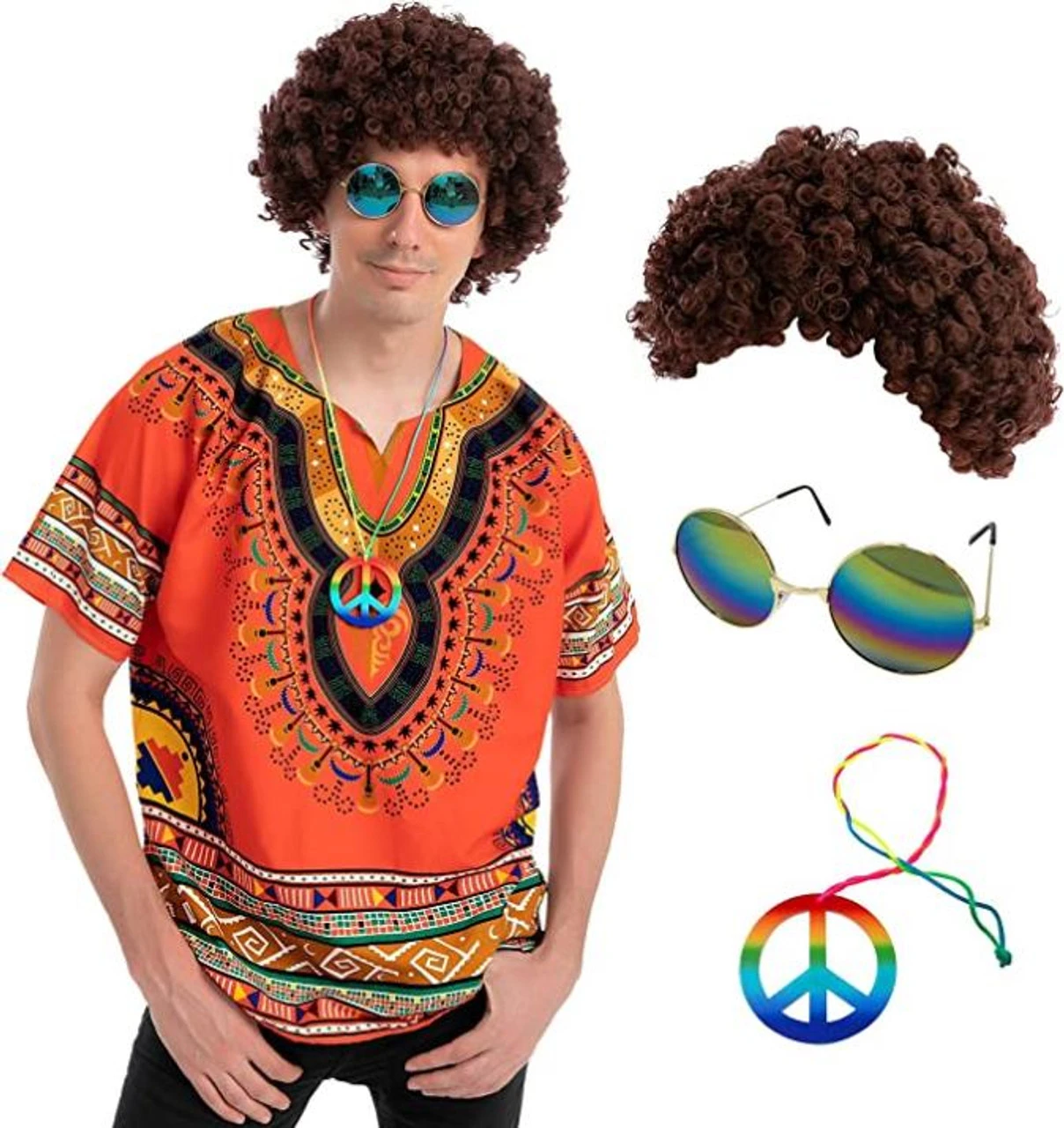 60s Hippie Man Costume | 1960s | Mens Costumes 1 60s Hippie Man Costume | 1960s | Mens Costumes