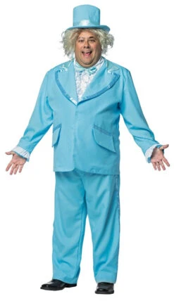 Blue Goofball Tuxedo Plus Size Costume | Dumb And Dumber | Mens Costumes