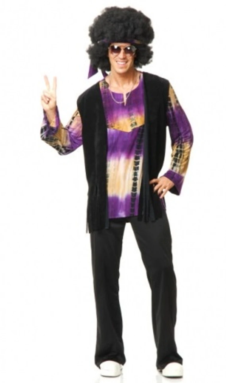 60s Groovin Hippie Costume | 1960s | Mens Costumes 1 60s Groovin Hippie Costume | 1960s | Mens Costumes