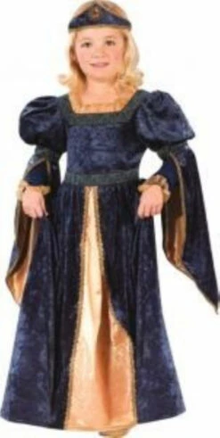 Blue Renaissance Princess Toddler Costume | Medieval | Childrens Costumes