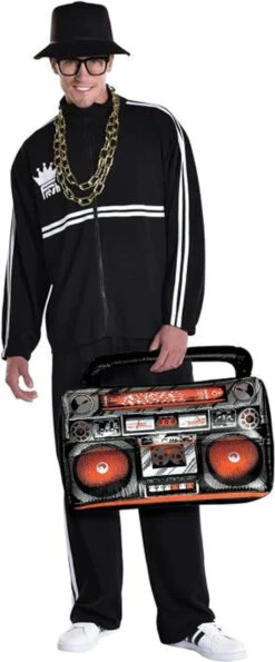 90s Run DMC Inspired Tracksuit Rapper | Entertainers | Mens Costumes
