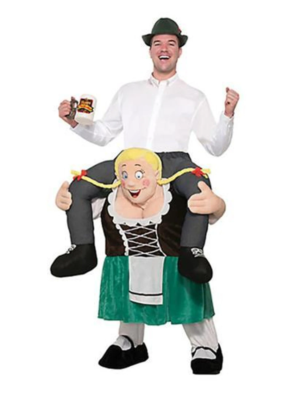 Beer Maiden Ride On Costume | Oktoberfest | Mens Costumes 1 Beer Maiden Ride On Costume | Oktoberfest | Mens Costumes