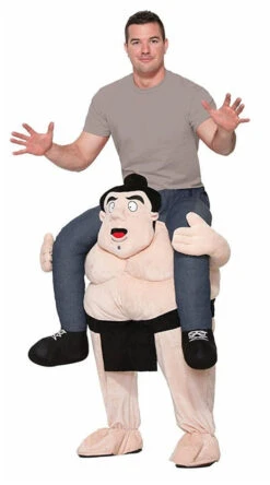 Sumo Wrestler Ride On Costume | Novelty | Mens Costumes