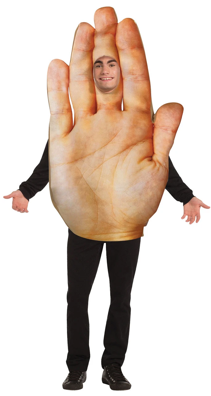 Big Hand Costume | Novelty | Mens Costumes 1 Big Hand Costume | Novelty | Mens Costumes